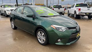 2015 Toyota Corolla LE Eco CVT- Quality Value Auto Sales