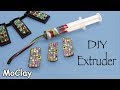 DIY craft - Make your own polymer clay extruder at home