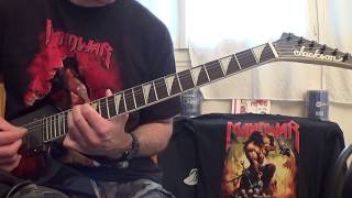 Burning witches -  Battle hymn (Manowar) (Guitar cover)