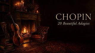 20 Beautiful Fireside Adagios for Reading, Sleep & Meditation | Inspired by Chopin