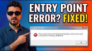 Fix Procedure Entry Point Could Not Be Located Error in Windows (STEP BY STEP)