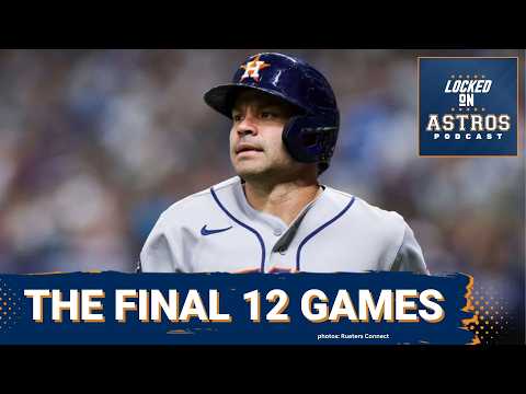Houston Astros Have 12 Games to Save the Season By Holding Off the Rangers