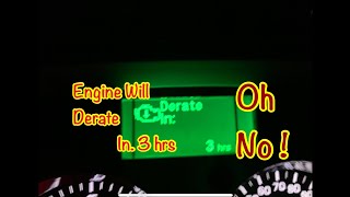 2022 KW W900 ENGINE WILL DERATE IN 3HRS “WTF”