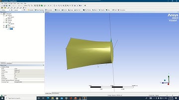 Skin Loft Operation In Ansys Design Modeler || Skin Loft ||