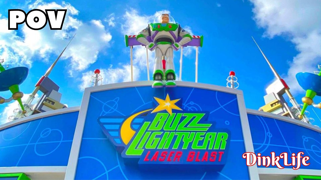 Buzz Lightyear Laser Blast at Disneyland Paris (POV)
