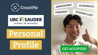 UBC Sauder | Personal Profile Walkthrough by GrantMe 1,125 views 1 year ago 16 minutes