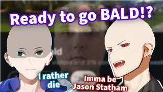 Download Lagu Altare and Axel are ready to go BALD when their time COMES!【Holostars EN】