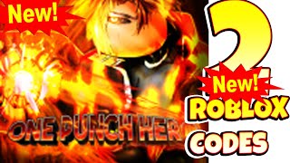 One Punch Hero, Roblox GAME, ALL SECRET CODES, ALL WORKING CODES
