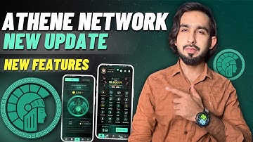 Athene Network New Update - Athene Crypto Mining app New Features
