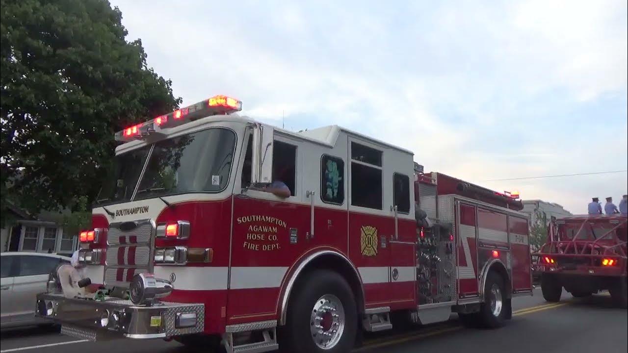 Hampton Bays Fire Department Parade 72722 YouTube