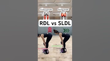 RDL vs SLDL🍑 #shorts#glutesworkout#legworkout#gymgirl#homeworkout#fitness#gymtips#beginner#deadlift