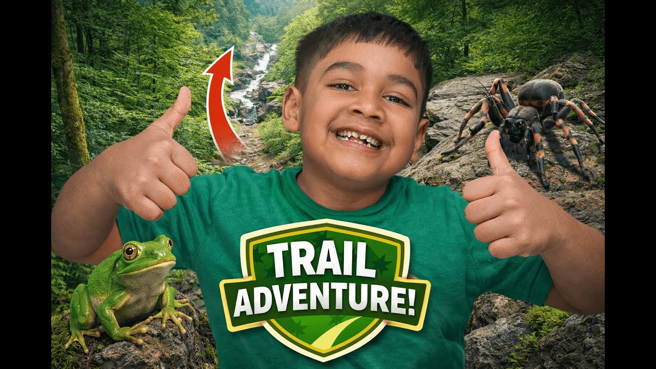 WOW! 😲 Dhurva’s Trail Adventure 🌿 Fun Outdoor Play for Kids