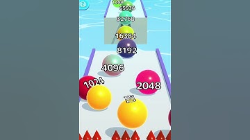 Ball Run Infinity Number Up To (128M, 256M, 512M, 1024M) ! All Levels Part 807 android, ios #shorts
