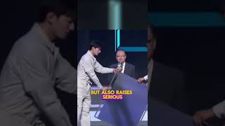 The Chinese invented the invisibility veil. #shorts