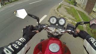Honda Hornet Romanian roads ride