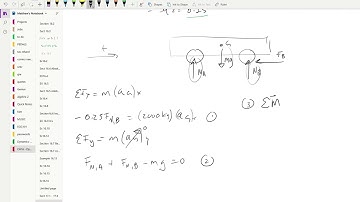 Ex 17.5 - Engineering Dynamics - Matt Pusko