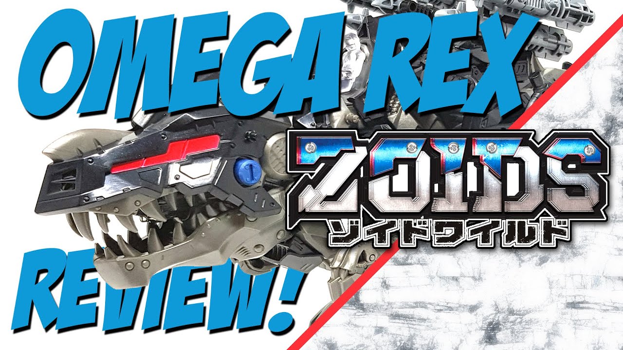 Zoids Wild Omega Rex Review - YouTube