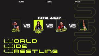 【HKWF SSC Vol.2 WWW Day 1】Fatal 4-Way: Ricky Marvin VS Mikey Man VS Katsuhiko Nakajima VS Owen 【HKWF SSC Vol.2 WWW Day 1】Fatal 4-Way: Ricky Marvin VS Mikey Man VS Katsuhiko Nakajima VS Owen
