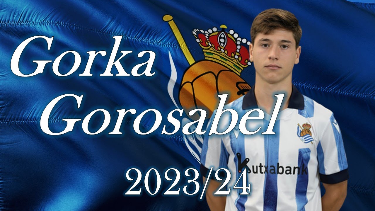 Gorka Gorosabel (CMF) | Full highlights 2023/24 | Real Sociedad Juvenil / C | 