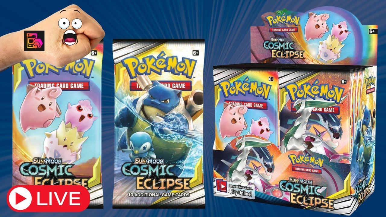 Pokemon Cosmic Eclipse Booster Packs Giveaway!