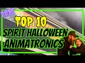 Top 10 Spirit Halloween Animatronics for 2025