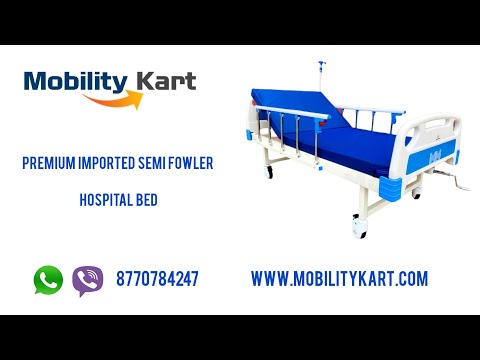 Premium Imported Semi Fowler Hospital Bed @MobilityKart-8770784247 Call