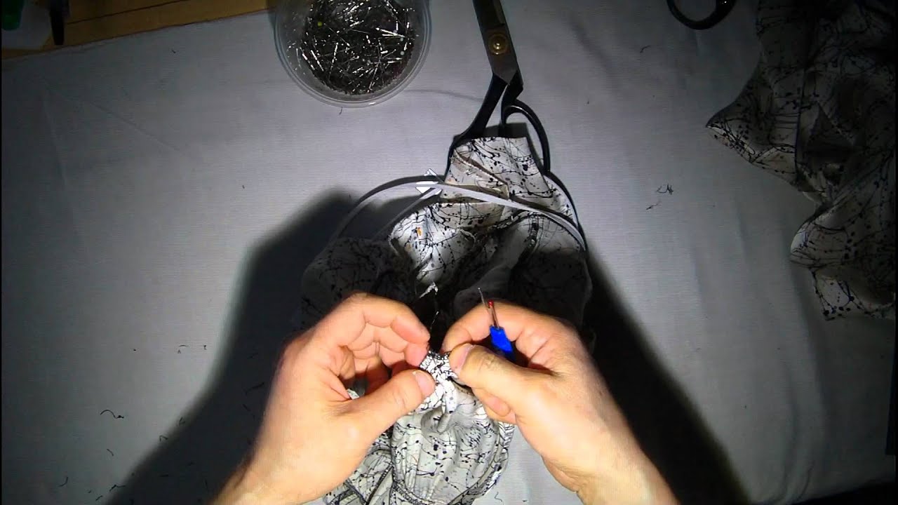 How to alter silk Dress [Part 3] YouTube