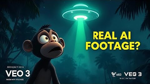 "Monkey Met a UFO!? 🐵💫 | Full AI-Generated Short Film with Google Veo 3"