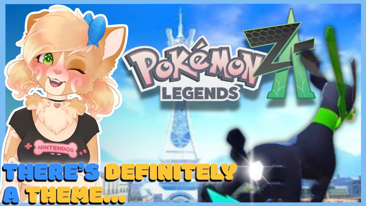 Doggirl VTuber finds a theme in Pokemon Legends Z-A