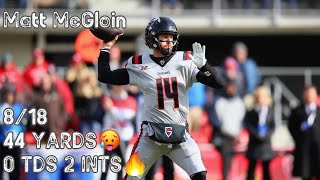 Matt Mcgloin Lowlights Xfl Week 2
