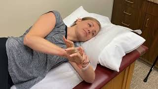 Dr. Kurt Bormann | Columbia Orthopaedic Group | Shoulder Rehab Exercises | Passive Internal Rotation