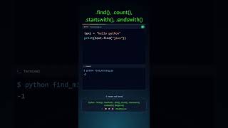 pyb 02 05 02 strings methods find check