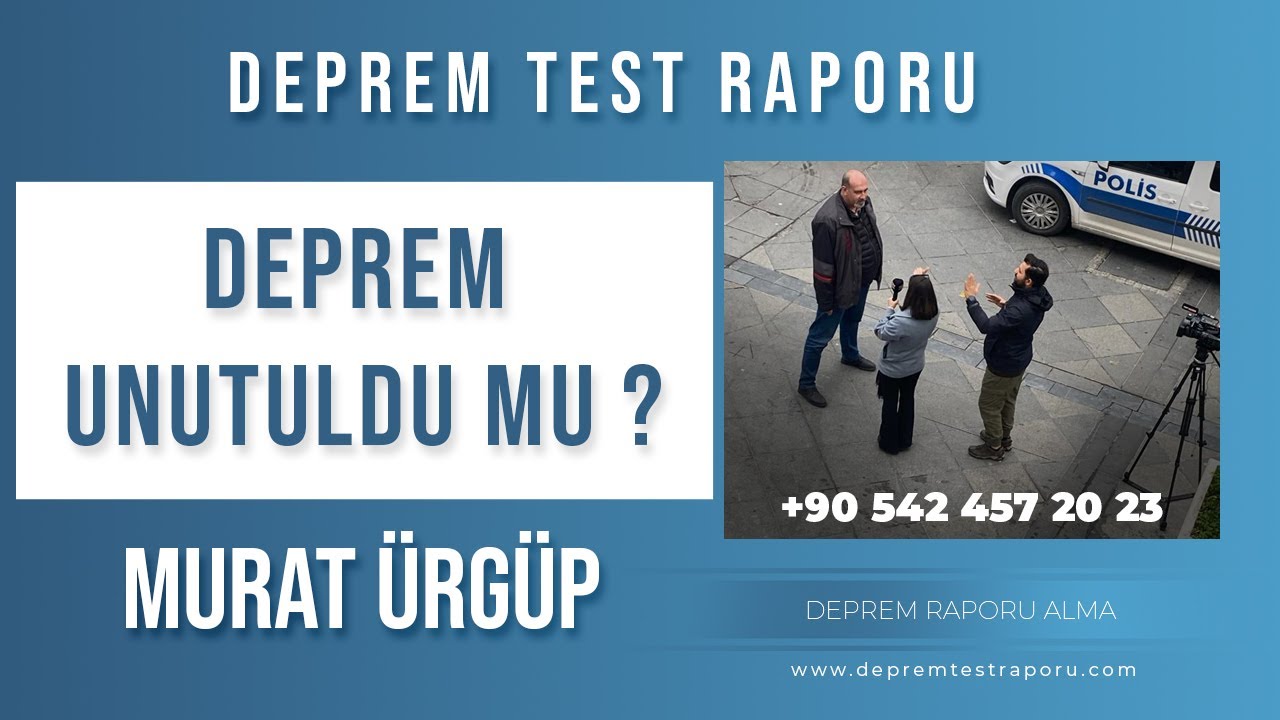 Deprem Unutuldu mu? — video önizlemesi