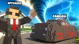 Surviving a MASSIVE TORNADO with Spycakes in Teardown Mods!