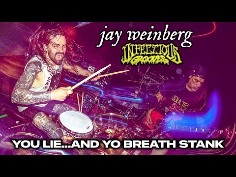 Jay Weinberg - You Lie...And Yo Breath Stank Live Drum Cam