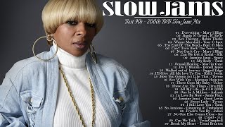 Best Slow Jams Mix ̣90S &amp; 2000S - Mary J Blige,  Boyz II Men, Jodeci, Tonni Braxton, Aaliyah &amp; More