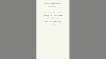 NCERT Class 12 Maths Probability Ex 13.2 Q3 | Animated Solution #class12maths #probability