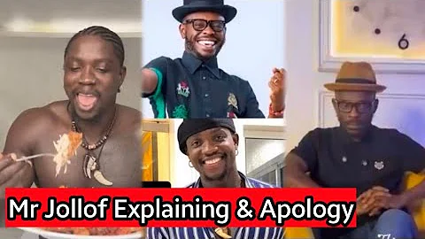 Mr Jollof Explain His Side of The Story & Apologise To The Public 