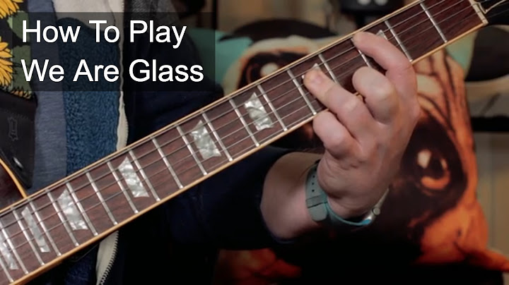 We Are Glass Guitar version - Guitar performance video thumbnail