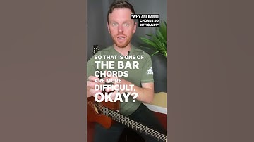 Why are Barre Chords So Difficult?