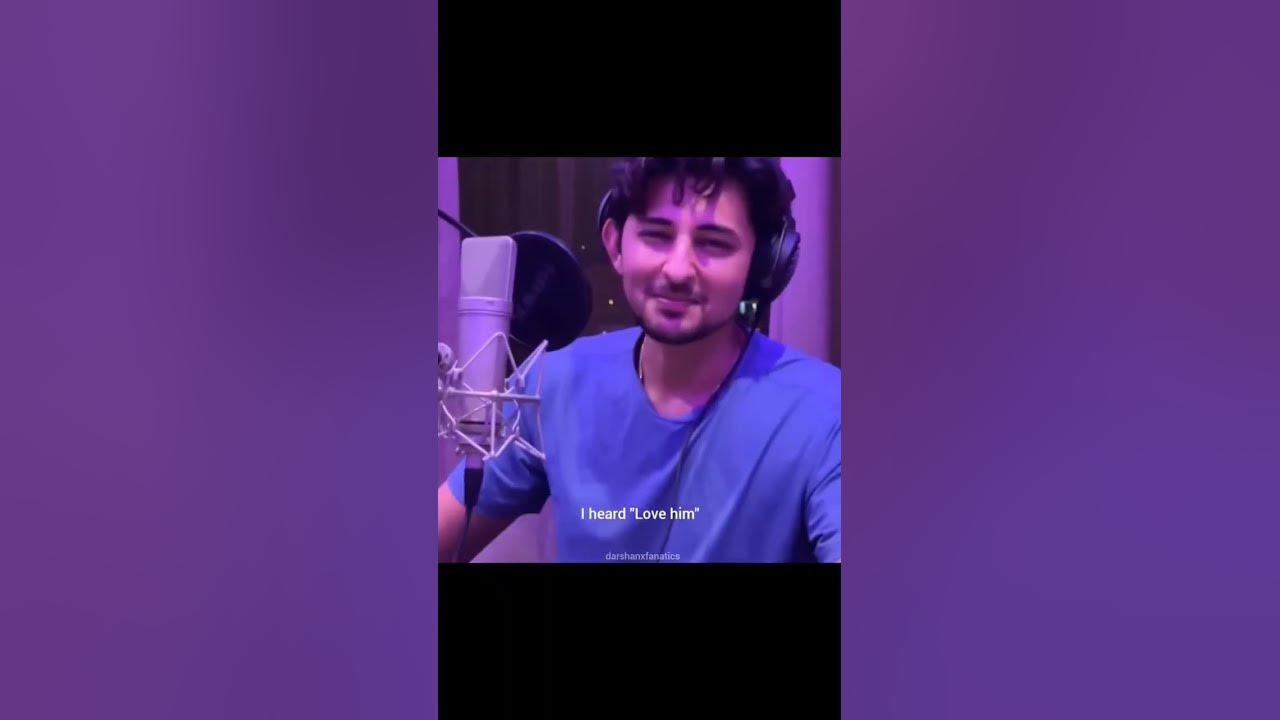 i heard love him 💙🏠#darshanraval #darshan #darshaners #bluefamily #love #song #darshanforever