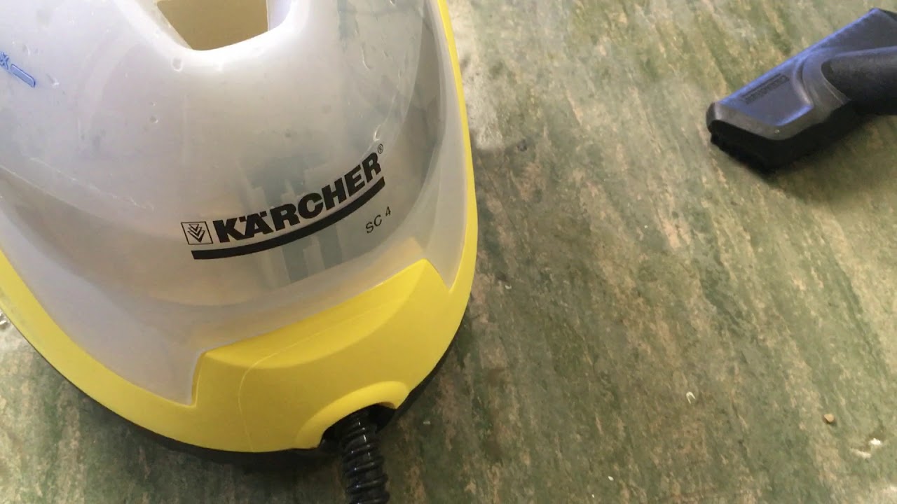 Dampfreiniger Kärcher SC4 4 von 5 - YouTube