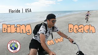 Attempting a 14 Mile Bike Ride on the Beach🏖️ | Florida USA