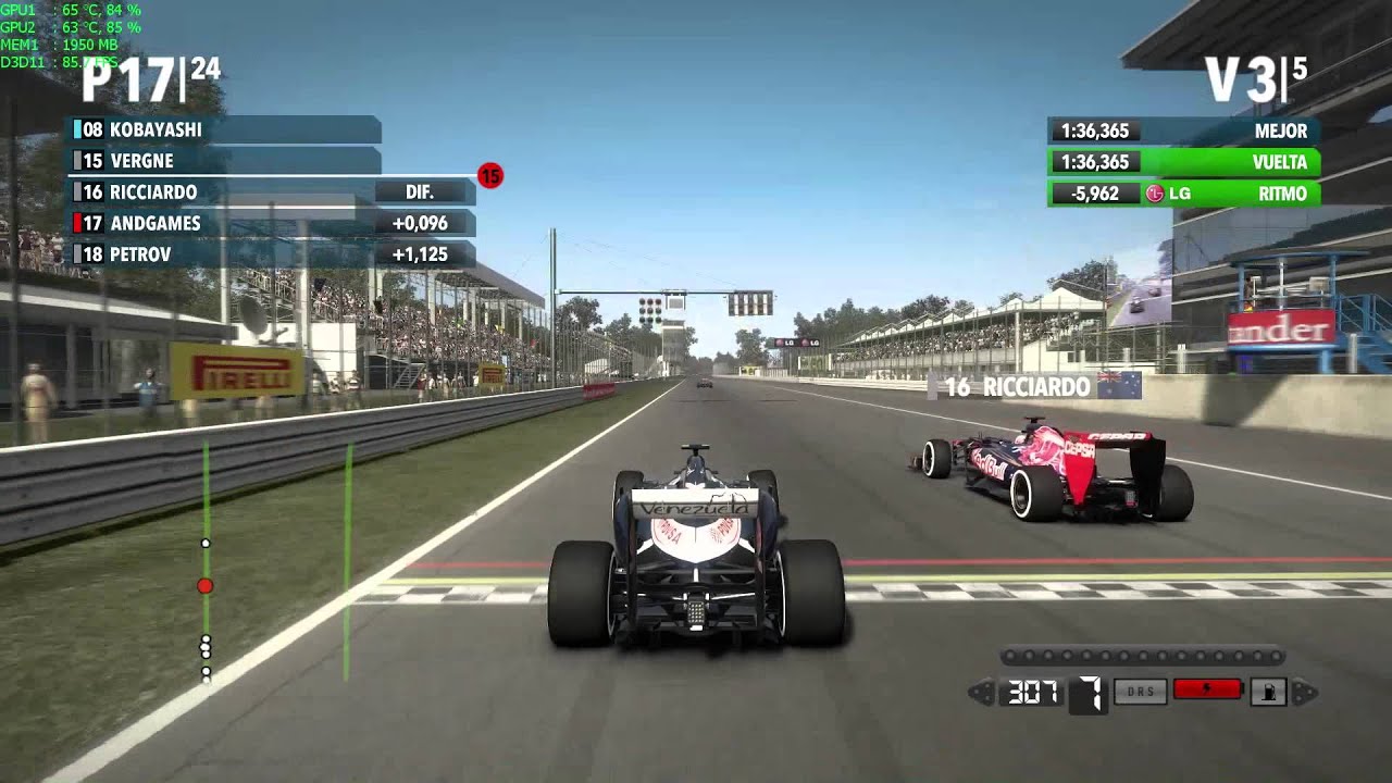 F1 2012™ Demo Max Settings [ 1080p ]