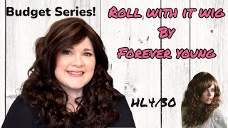 INEXPENSIVE Wig Review! | Forever Young ROLL WITH IT Wig