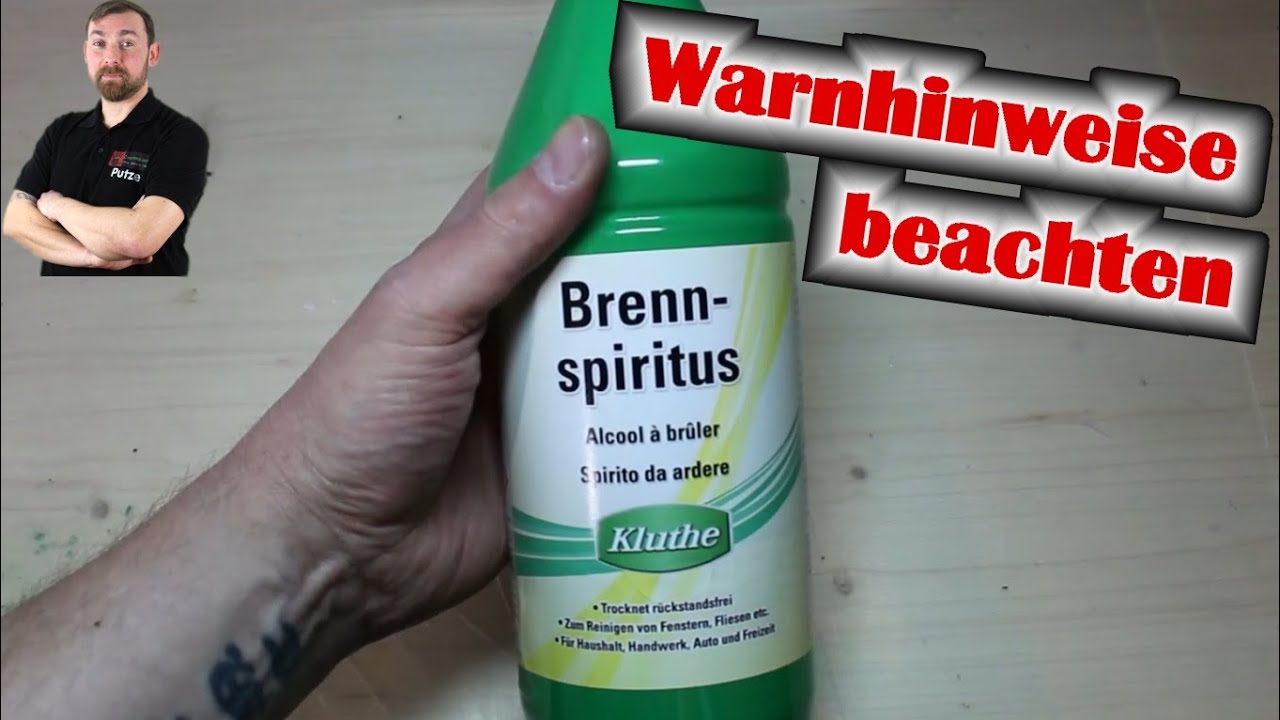 Schimmel Entfernen Mit Brennspiritus