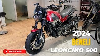 500cc Glory: Benelli Leoncino 500 2024 - Specs Walkaround & Review Thrills!"