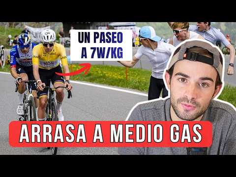 El PASEO ARROLLADOR de POGACAR por ROMANDÍA