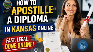 How to apostille a diploma in Kansas online