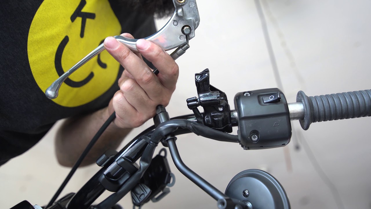 Kuryakan Brake and Clutch Lever Upgrade Indian Scout Project